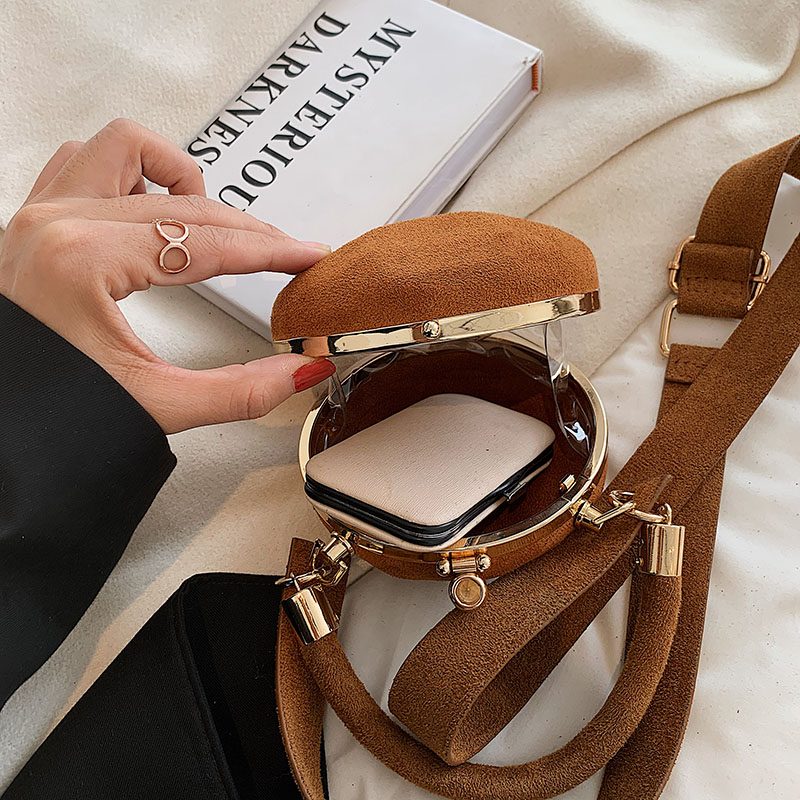 Chelito Crossbody-håndtaske I Minilæder Til Kvinder - Grøn