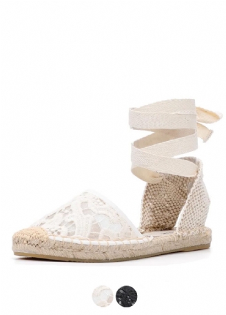 Chelito Flade Espadriller Med Blonder Til Kvinder