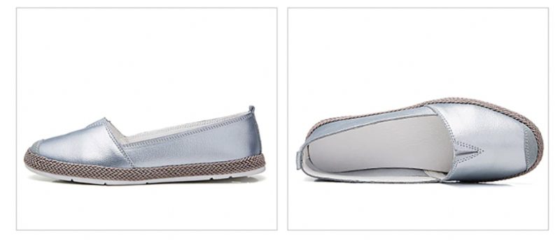 Chiapas Dame Loafer Sko - Sort sølv