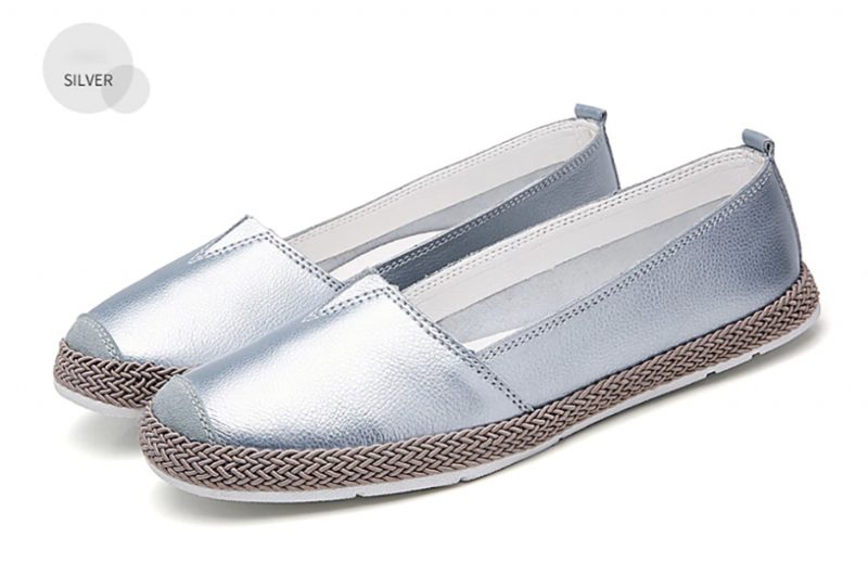 Chiapas Dame Loafer Sko - Sort sølv