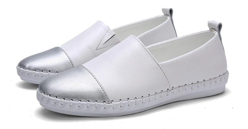 Chiapas Dame Loafer Sko - Sort sølv