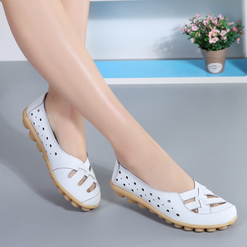 Chiara Slip-on Loafer Sko I Læder Til Kvinder - Gul