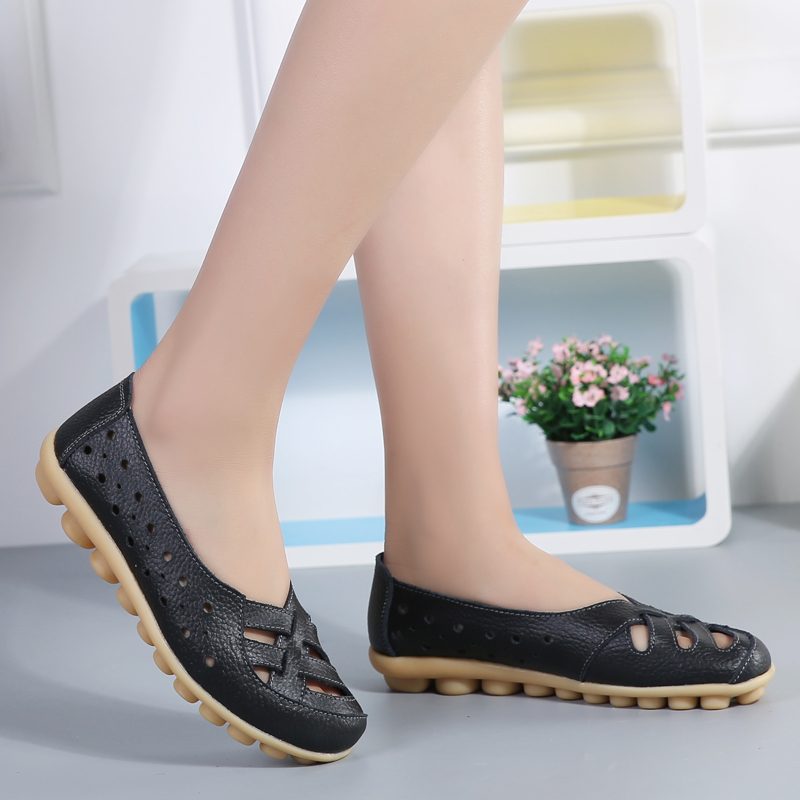 Chiara Slip-on Loafer Sko I Læder Til Kvinder - Gul