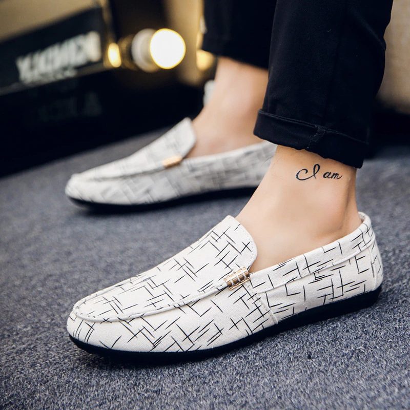 Chucho Loafers Fritidssko Til Mænd - Sort