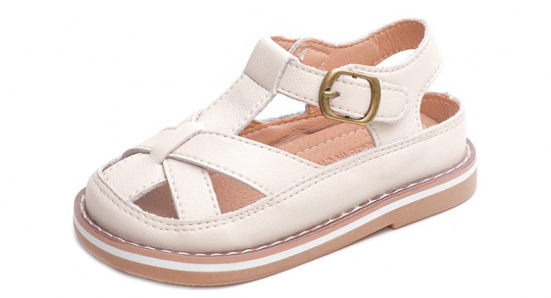 Chyna Piges Afslappede Sandal - Hvid