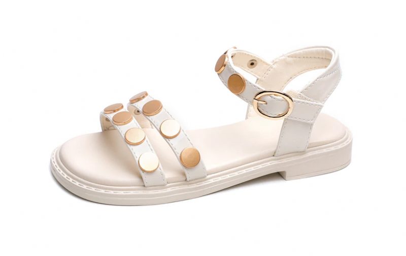 Ciara Piges Afslappede Sandal - Hvid