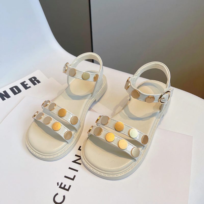 Ciara Piges Afslappede Sandal - Hvid
