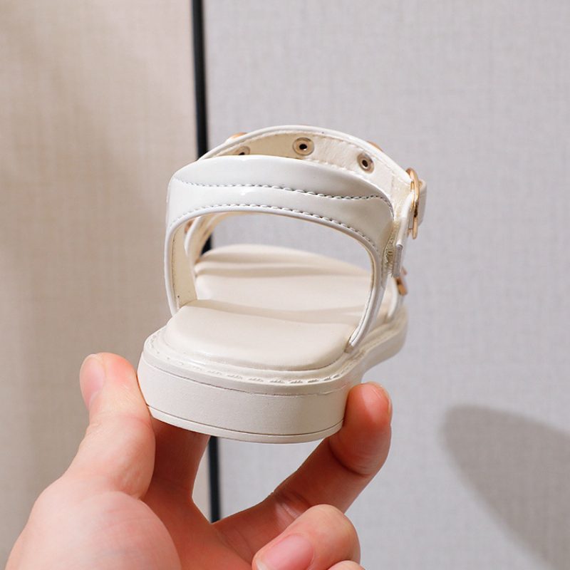 Ciara Piges Afslappede Sandal - Hvid
