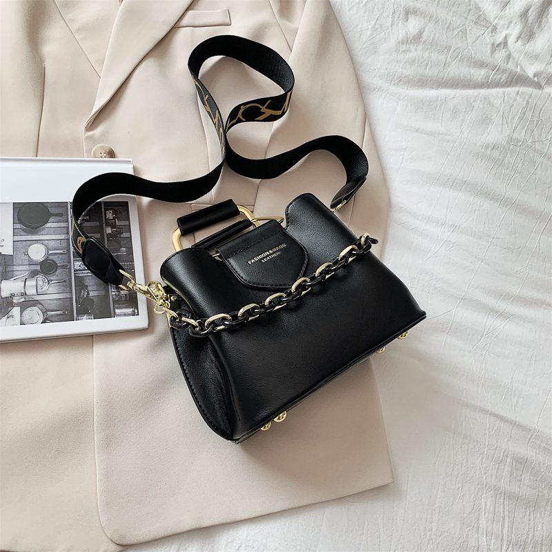 Cirilo Luksus Crossbody Håndtaske Til Kvinder - Sort