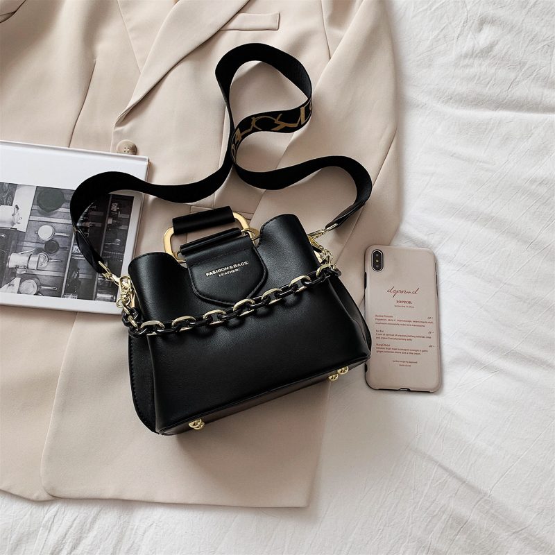 Cirilo Luksus Crossbody Håndtaske Til Kvinder - Sort
