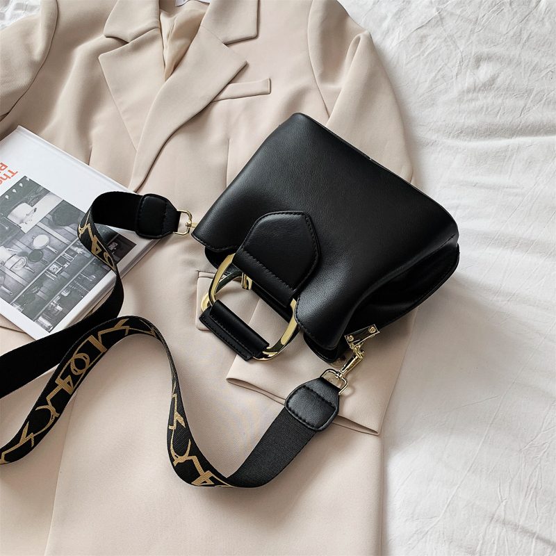 Cirilo Luksus Crossbody Håndtaske Til Kvinder - Sort