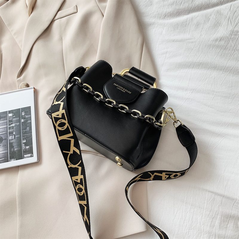Cirilo Luksus Crossbody Håndtaske Til Kvinder - Sort