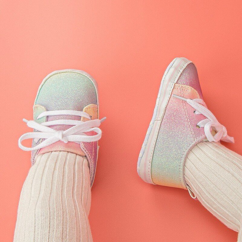 Clara Babypigers Afslappede Sneaker - Multifarvet