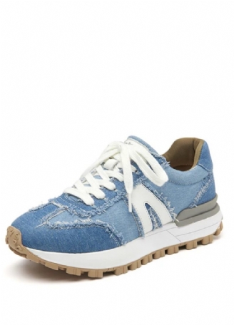 Clara Sneaker I Læder Med Snørebånd Til Kvinder
