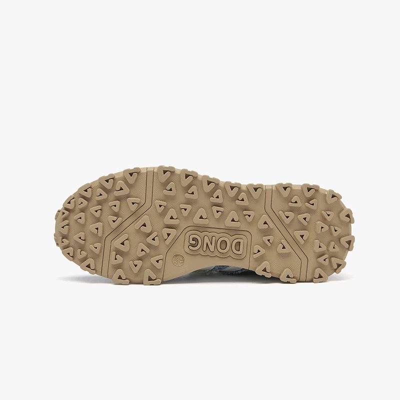 Clara Sneaker I Læder Med Snørebånd Til Kvinder - Blå
