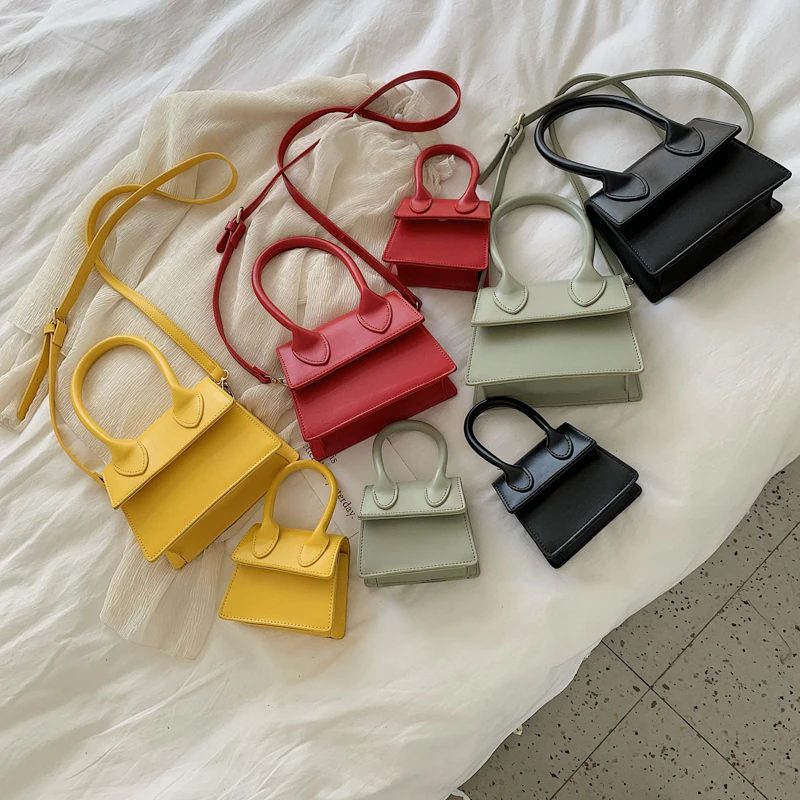 Claret Crossbody-håndtaske I Læder Til Kvinder - Stor-Grøn