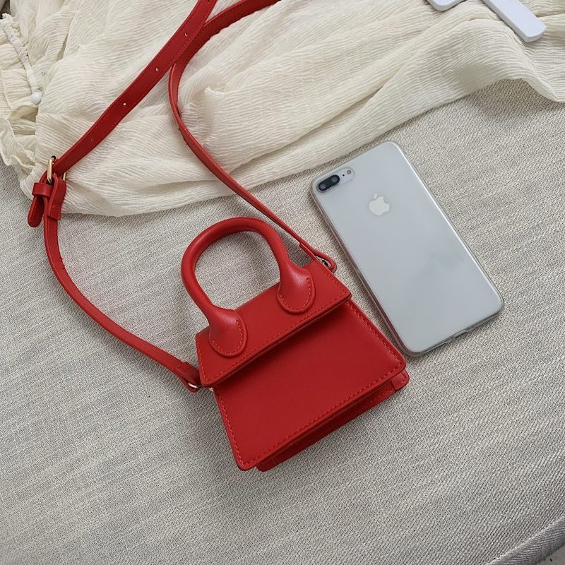 Claret Crossbody-håndtaske I Læder Til Kvinder - Stor-Grøn