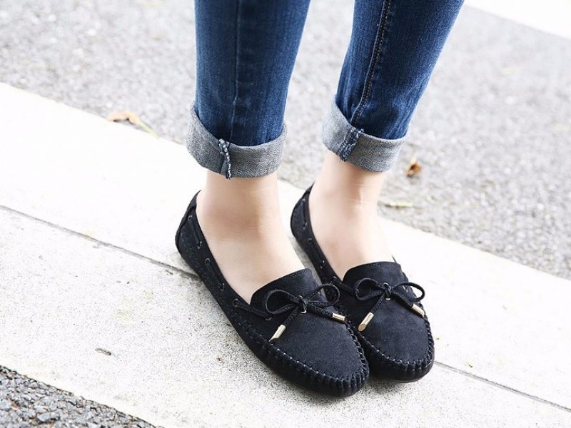Clarise Flat Loafer-sko Til Kvinder - Beige