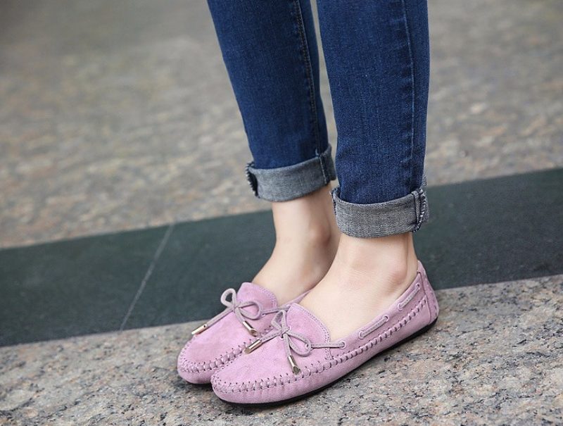 Clarise Flat Loafer-sko Til Kvinder - Beige