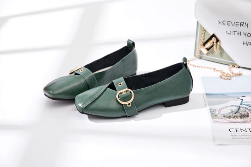 Claudi Dame Loafer Sko - Rød