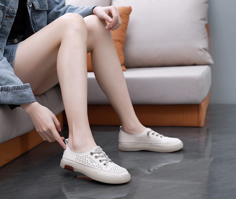 Claudia Casual Sportssneaker Til Kvinder - Beige