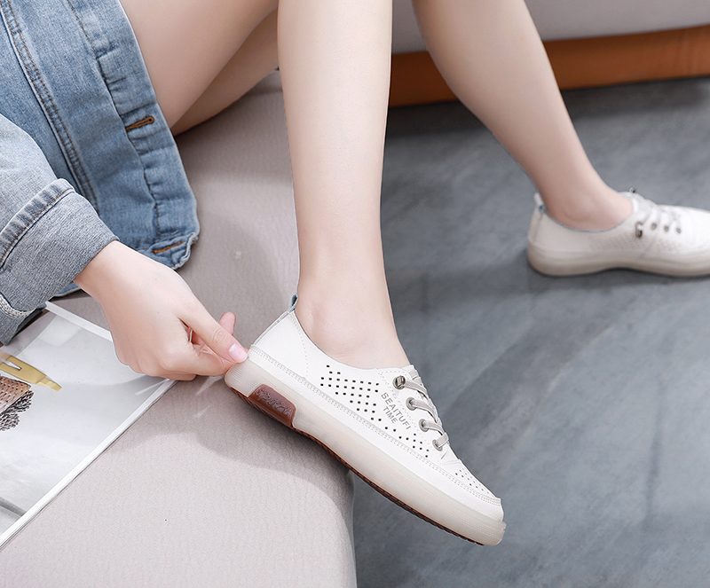 Claudia Casual Sportssneaker Til Kvinder - Beige