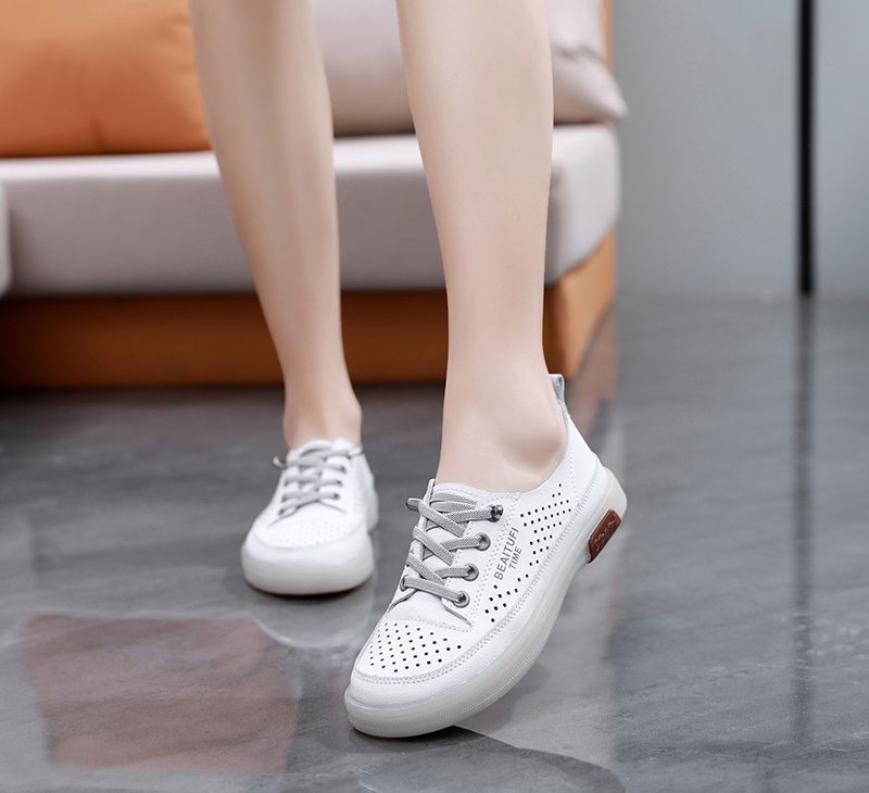 Claudia Casual Sportssneaker Til Kvinder - Beige