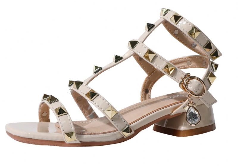 Claudia Piger Gladiator Sandal - Gylden