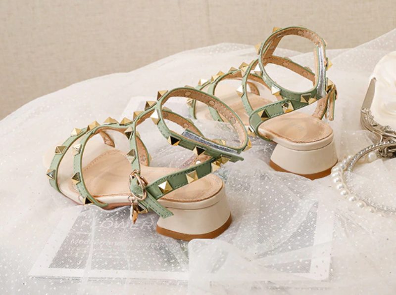 Claudia Piger Gladiator Sandal - Gylden