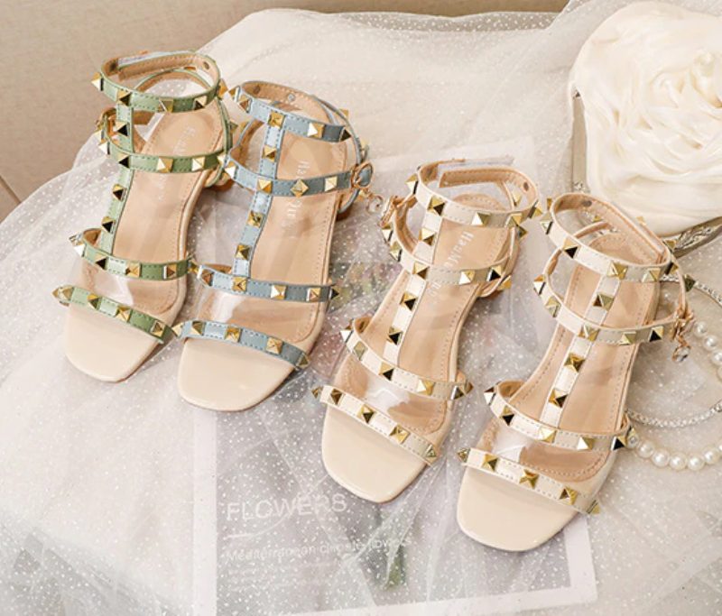 Claudia Piger Gladiator Sandal - Gylden
