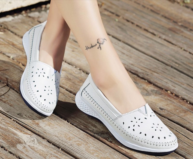 Clavelina Dame Loafers Sko - Blå