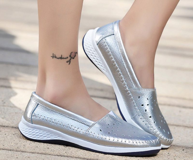 Clavelina Dame Loafers Sko - Blå