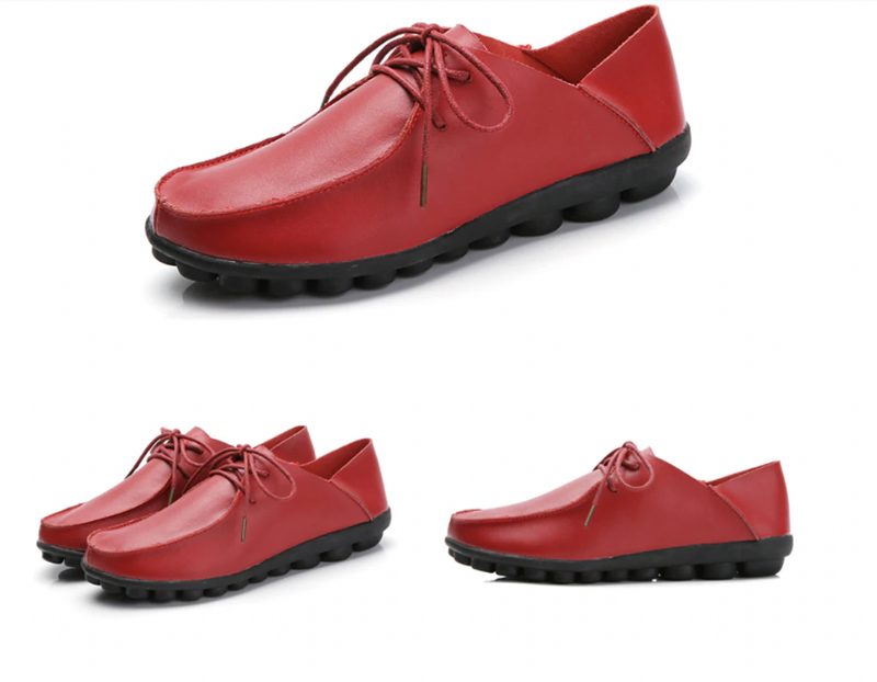 Clemencia Dame Loafer Sko - Rød