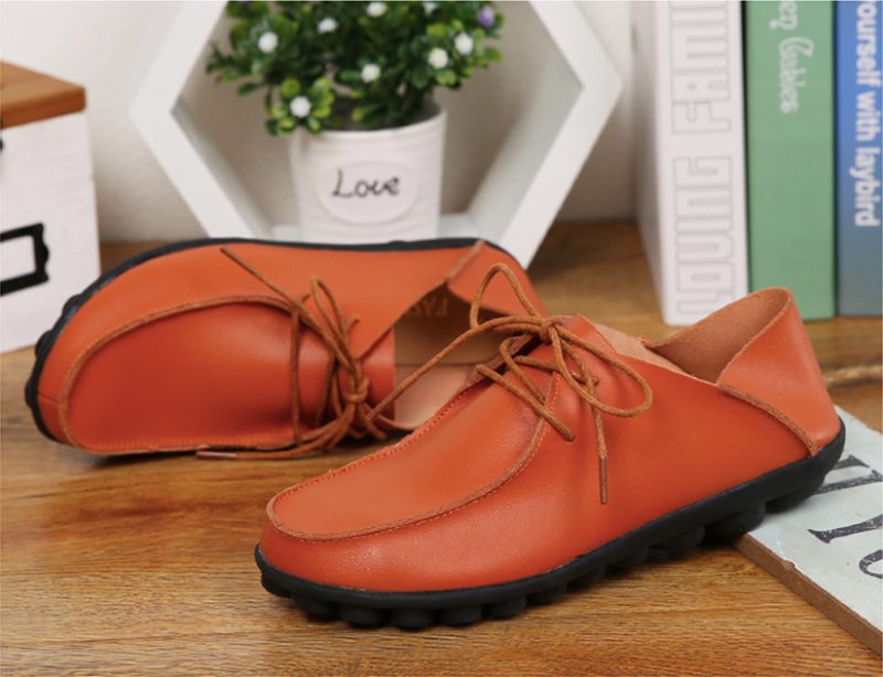 Clemencia Dame Loafer Sko - Rød