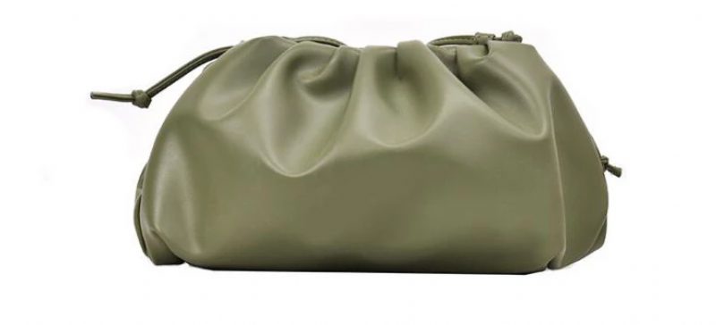 Cleo Crossbody-håndtaske I Læder Til Kvinder - Grøn