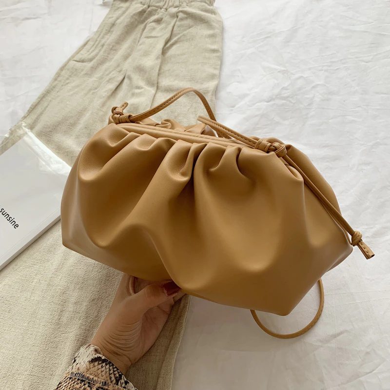 Cleo Crossbody-håndtaske I Læder Til Kvinder - Grøn