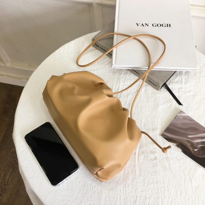 Cleo Crossbody-håndtaske I Læder Til Kvinder - Grøn