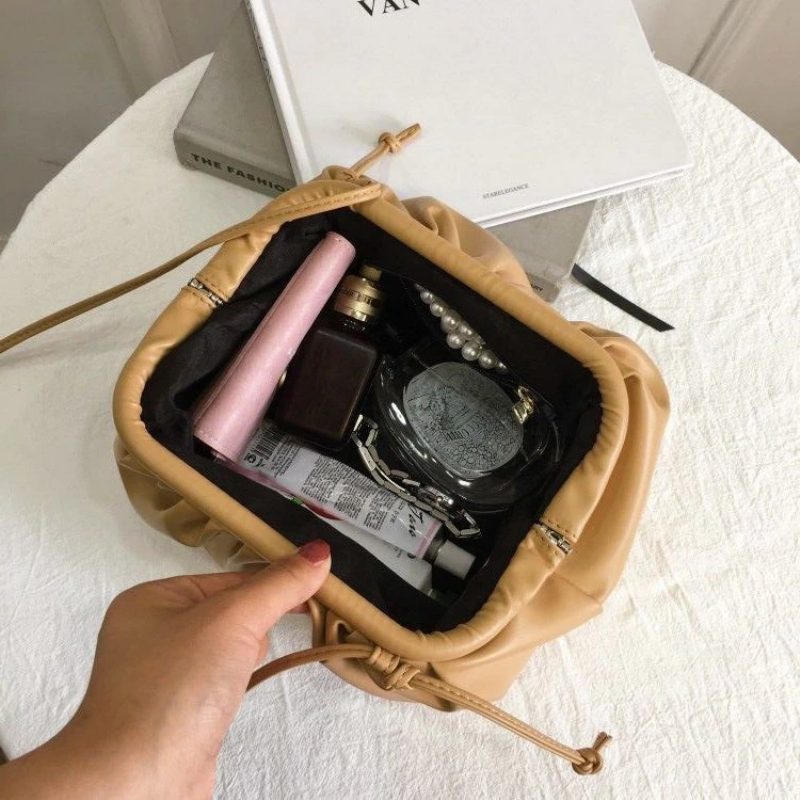 Cleo Crossbody-håndtaske I Læder Til Kvinder - Grøn