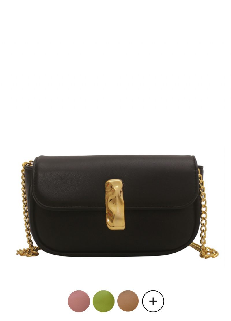Cleo Læder Flap Crossbody Håndtaske
