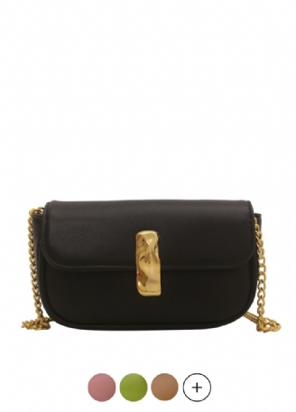 Cleo Læder Flap Crossbody Håndtaske
