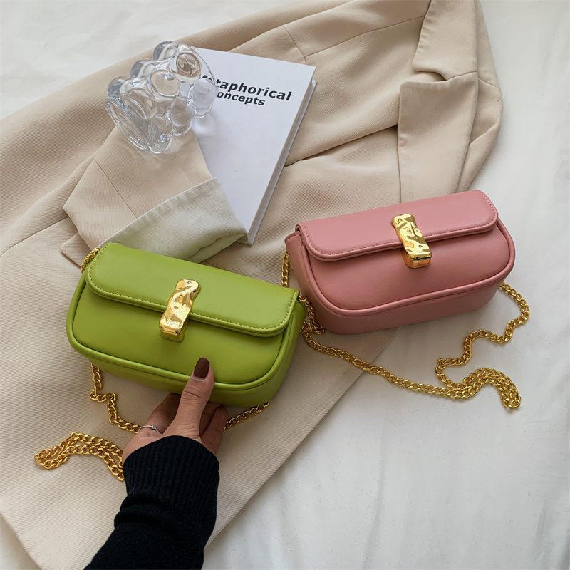 Cleo Læder Flap Crossbody Håndtaske - Sort