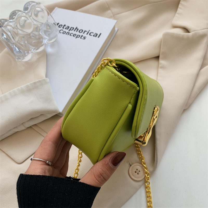 Cleo Læder Flap Crossbody Håndtaske - Sort