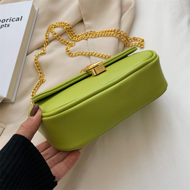 Cleo Læder Flap Crossbody Håndtaske - Sort