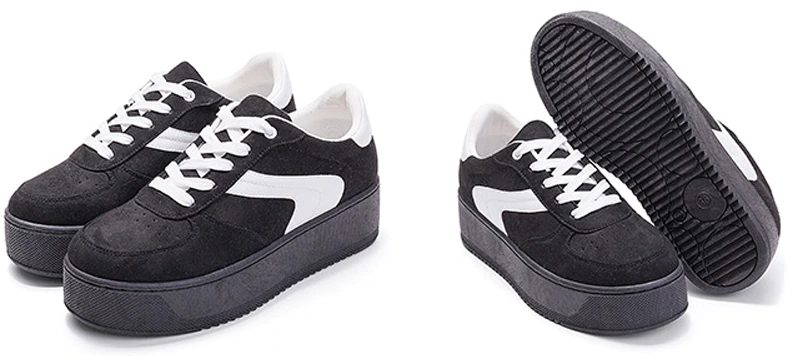 Cleo Plataform Canvas Sort Sneaker Med Snørebånd Til Kvinder - Grå