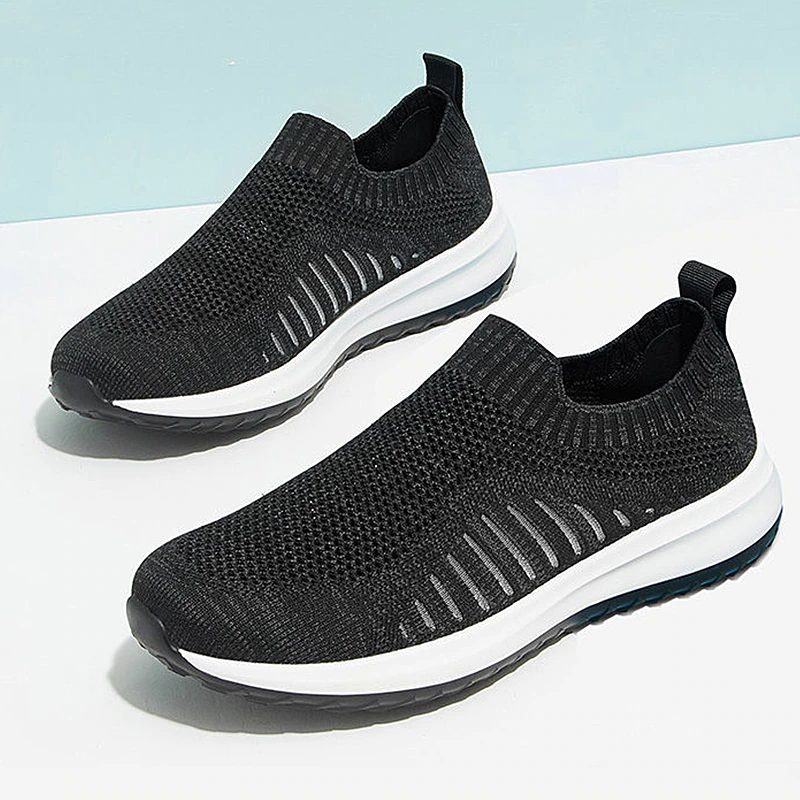 Clint Slip-on Casual Sko Til Mænd - Sort