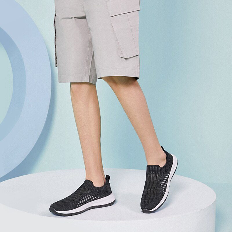 Clint Slip-on Casual Sko Til Mænd - Sort
