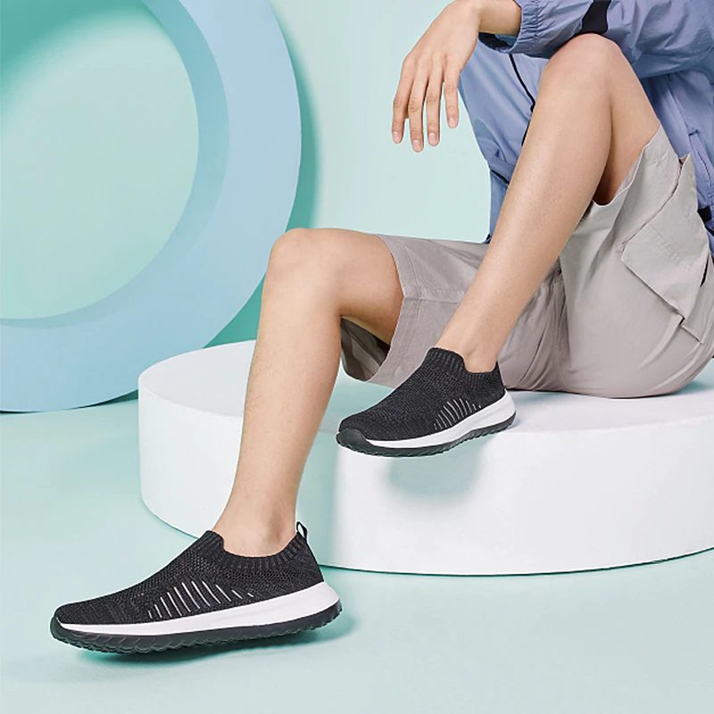 Clint Slip-on Casual Sko Til Mænd - Sort
