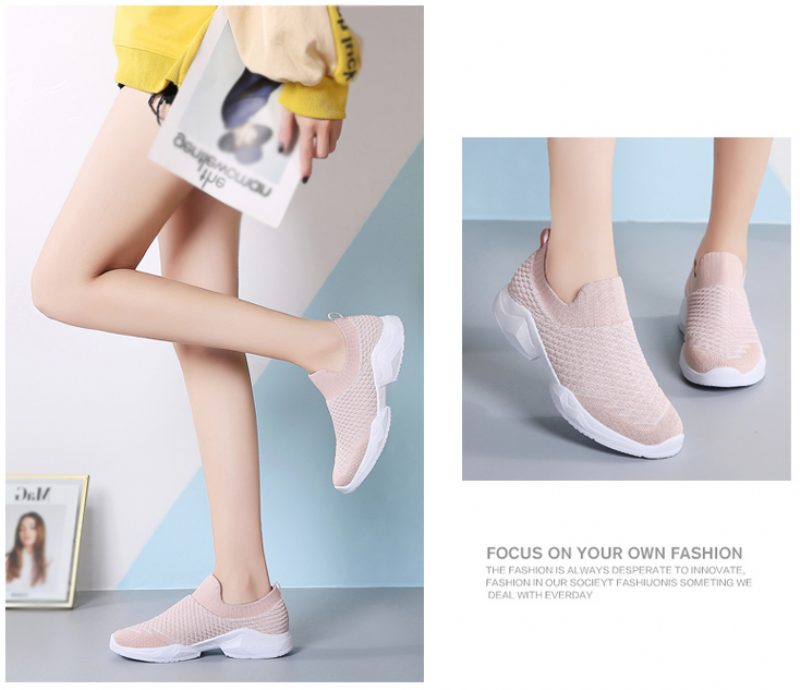 Clorina Slip-on Sko Til Kvinder - Pink