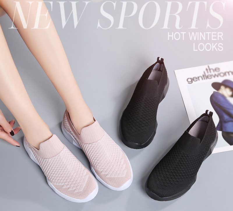 Clorina Slip-on Sorte Sko Til Kvinder - Sort