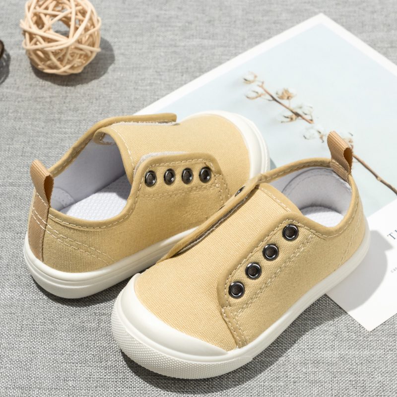 Cobain Unisex Casual Sneaker Til Børn - Beige
